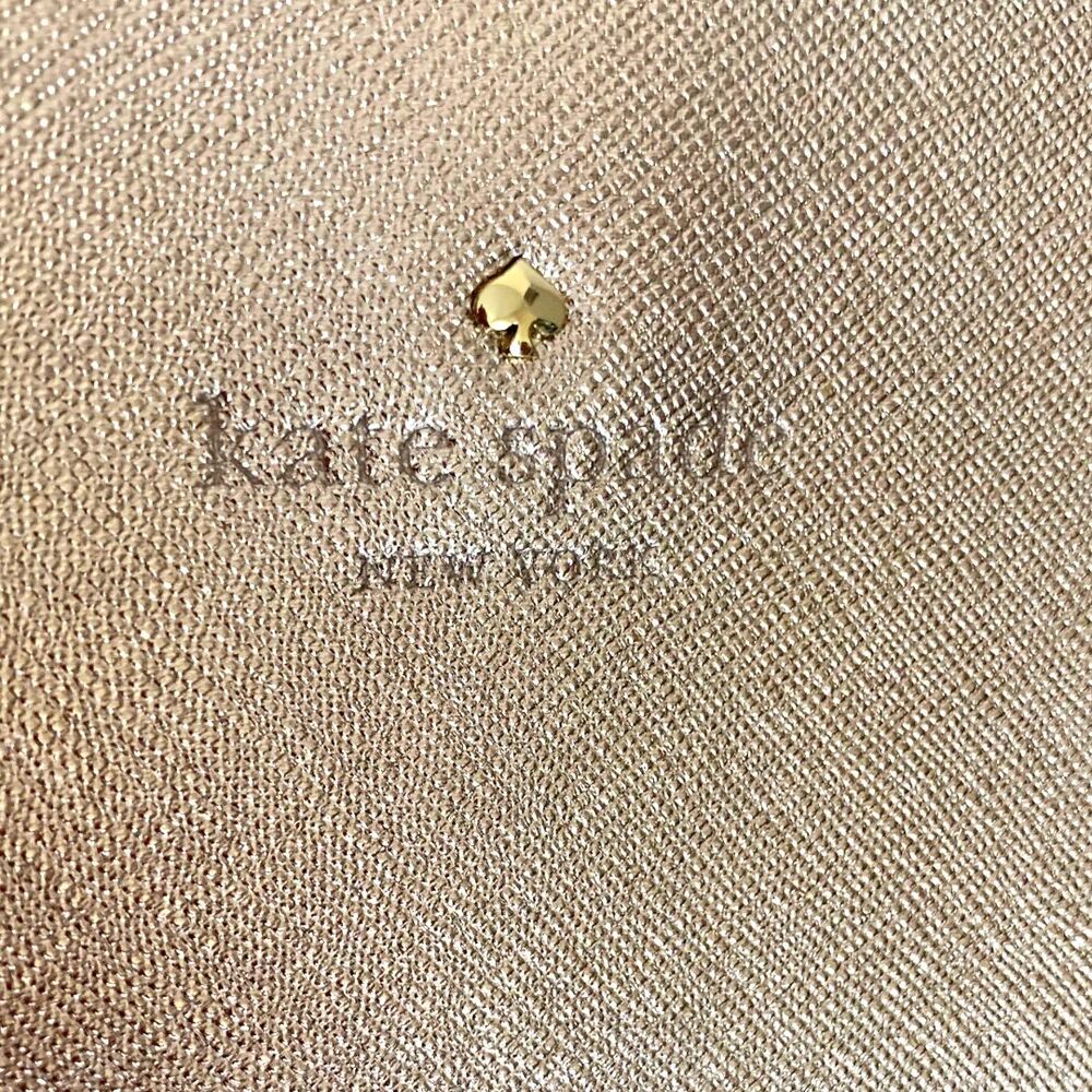 Kate Spade Cedar Street Harmony Gold Leather Tote Shoulder Bag - Picture 2 of 14